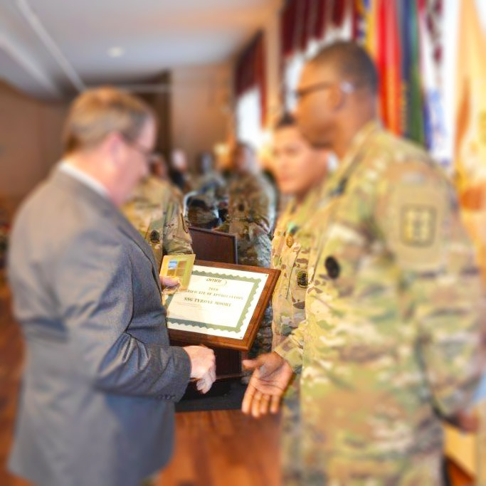 Quartermaster 23rd Brigade Instructor of The Year